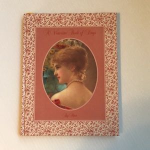 Vintage Avon A Victorian Book of Days gorgeous hardcover ornate art and flowers